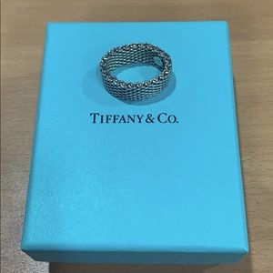 Tiffany & Co. Somerset Mesh Ring